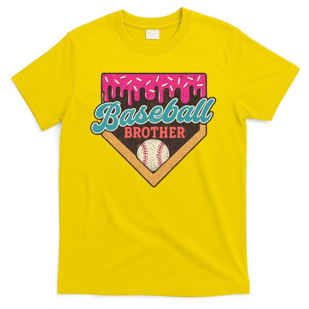 Baseball Brother Ice Cream Drip T-Shirt