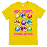 Bocce Ball Player Girl Mom Mothers Day Aim Shoot Swear T-Shirt