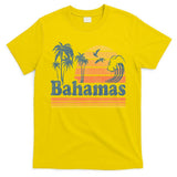 Bahamas Beach Summer Vacation Sunset Vintage 70S Retro T-Shirt