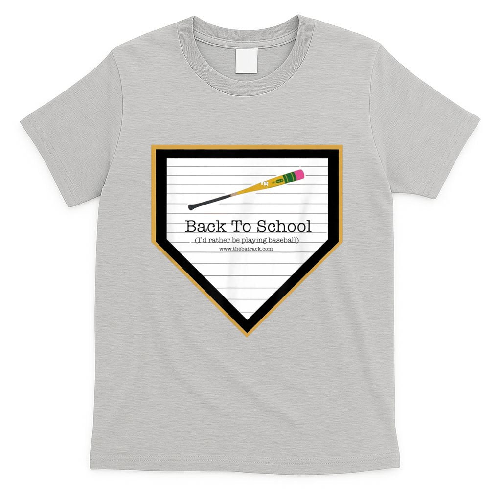 Baseball Back To School Home Plate Back To School T-Shirt