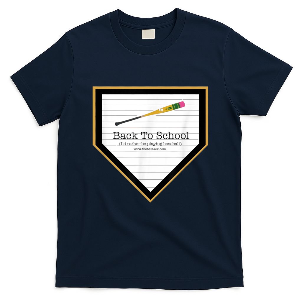 Baseball Back To School Home Plate Back To School T-Shirt