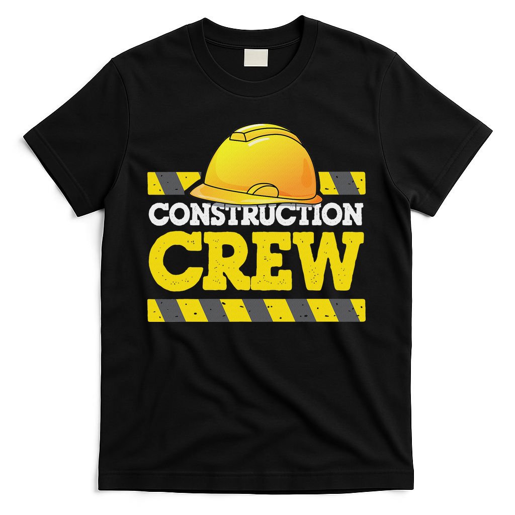 Boy Construction Crew Birthday Party Supplies Group Matching T-Shirt