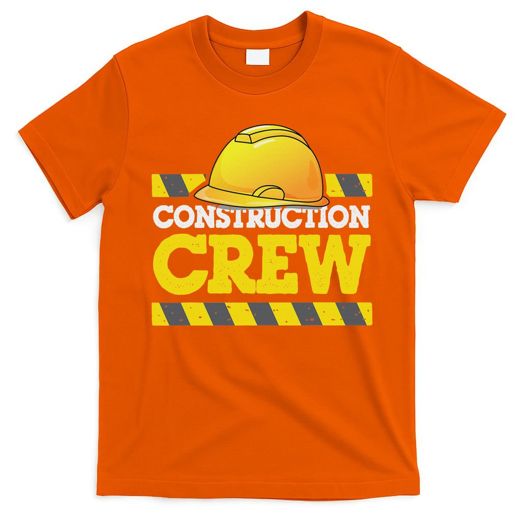 Boy Construction Crew Birthday Party Supplies Group Matching T-Shirt