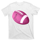 Breast Cancer Pink Football T-Shirt