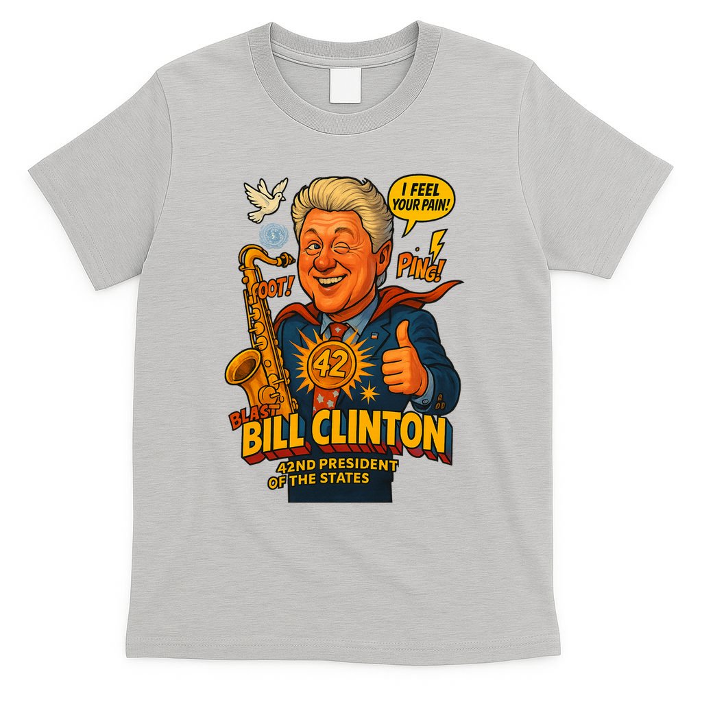 Bill Clinton The Presidential Chronicles T-Shirt