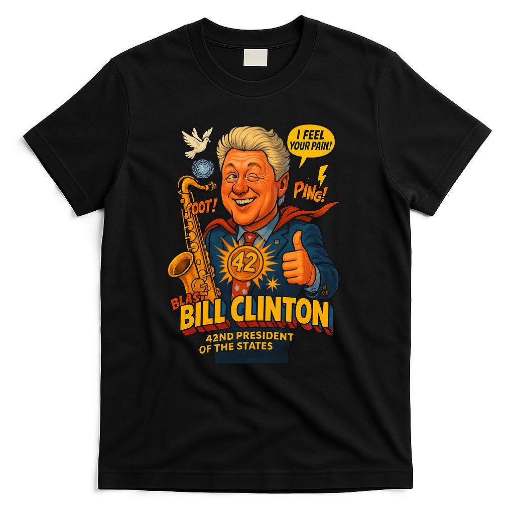 Bill Clinton The Presidential Chronicles T-Shirt
