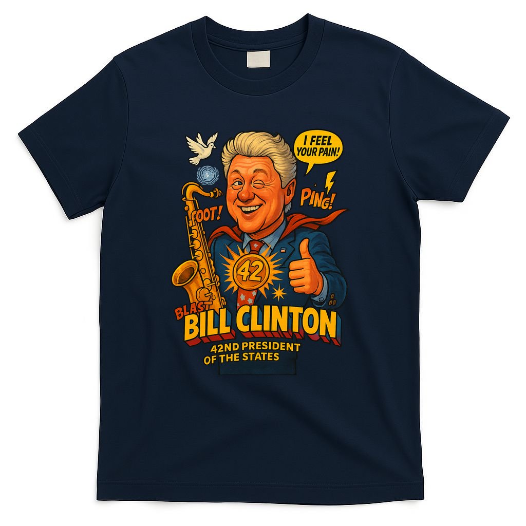 Bill Clinton The Presidential Chronicles T-Shirt