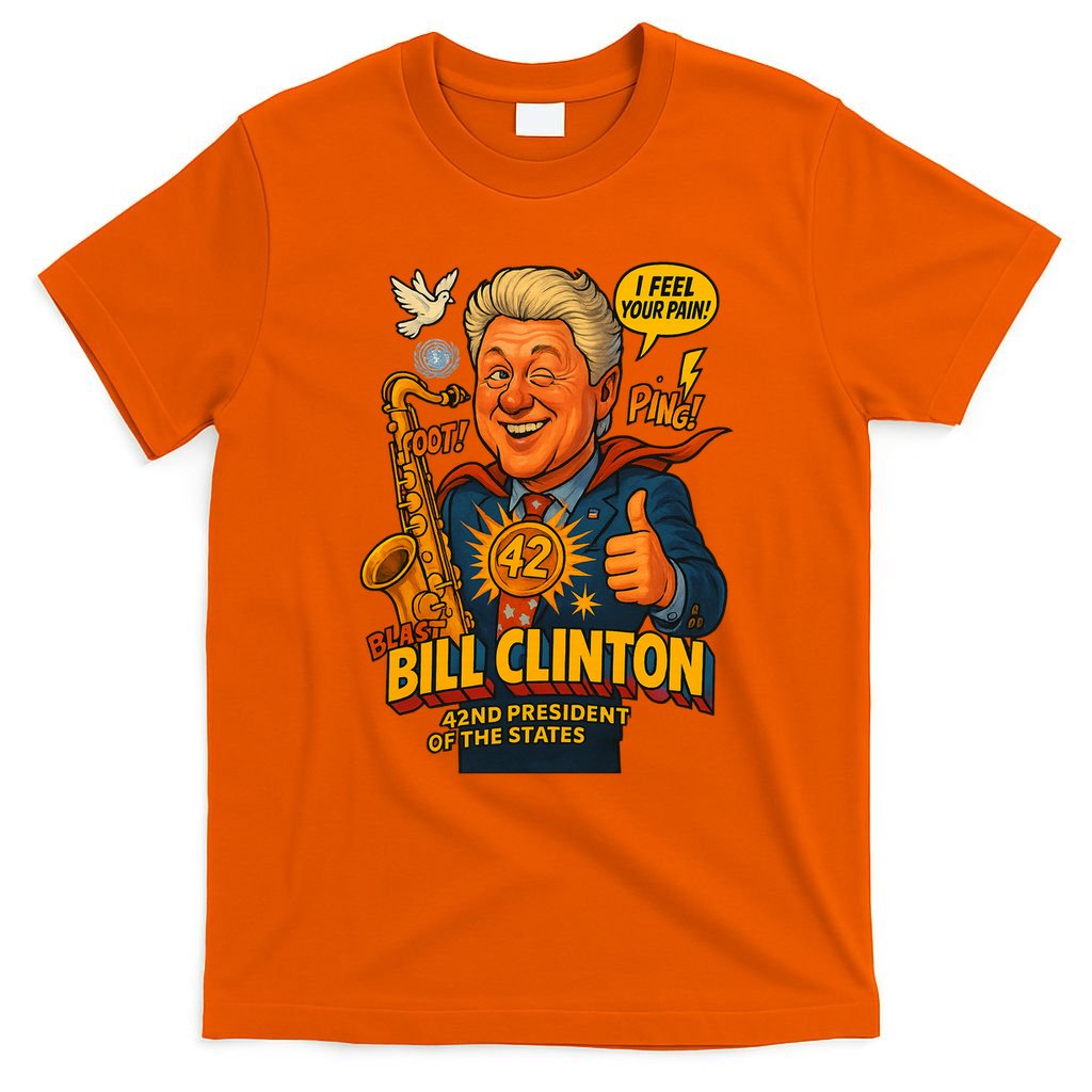 Bill Clinton The Presidential Chronicles T-Shirt