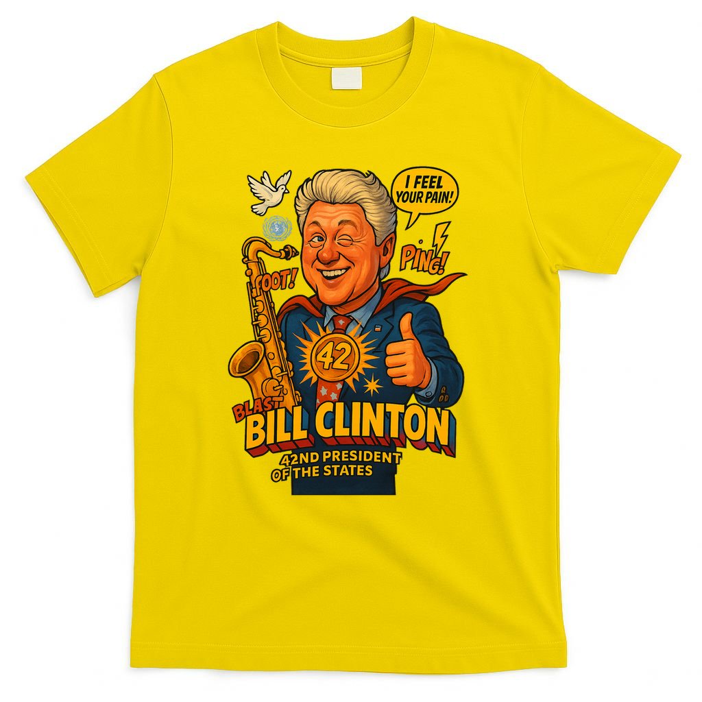 Bill Clinton The Presidential Chronicles T-Shirt