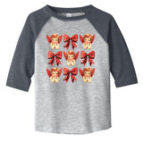 Bow Cupid Valentine Couples Love Arrow Gift Cute Valentine Toddler Fine Jersey T-Shirt