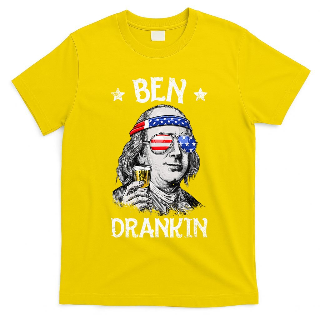Ben Drankin 4th Of July Benjamin Franklin T-Shirt