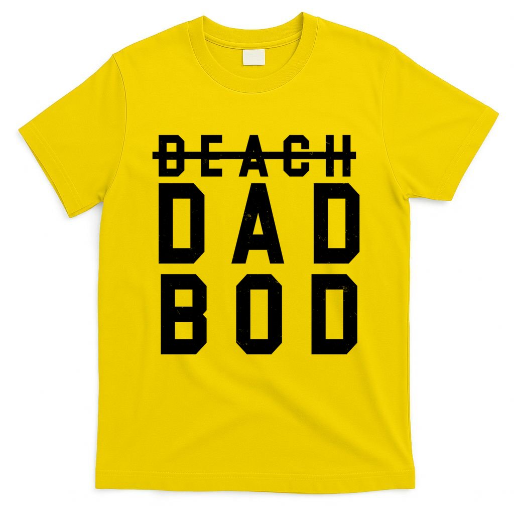 Beach Dad Bod Summer Vacation T-Shirt