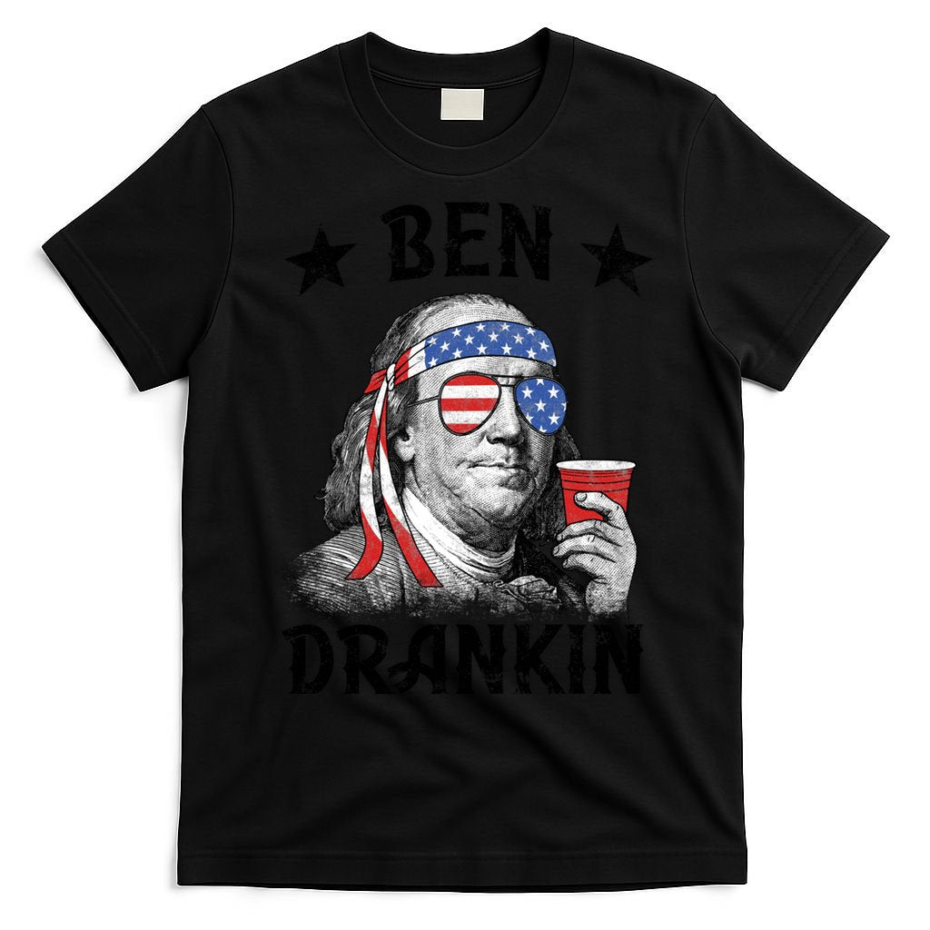 Ben Drankin Funny 4th Of July T-Shirt