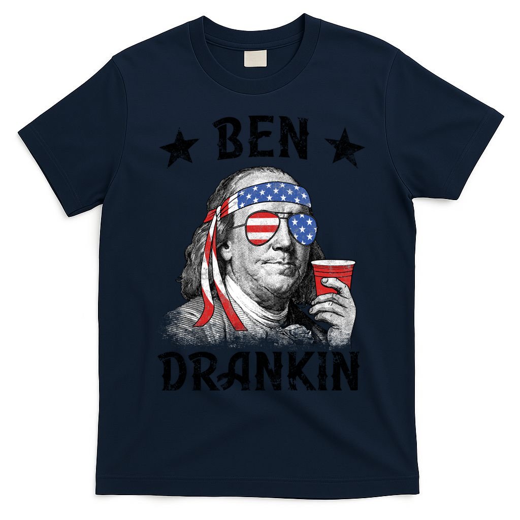 Ben Drankin Funny 4th Of July T-Shirt