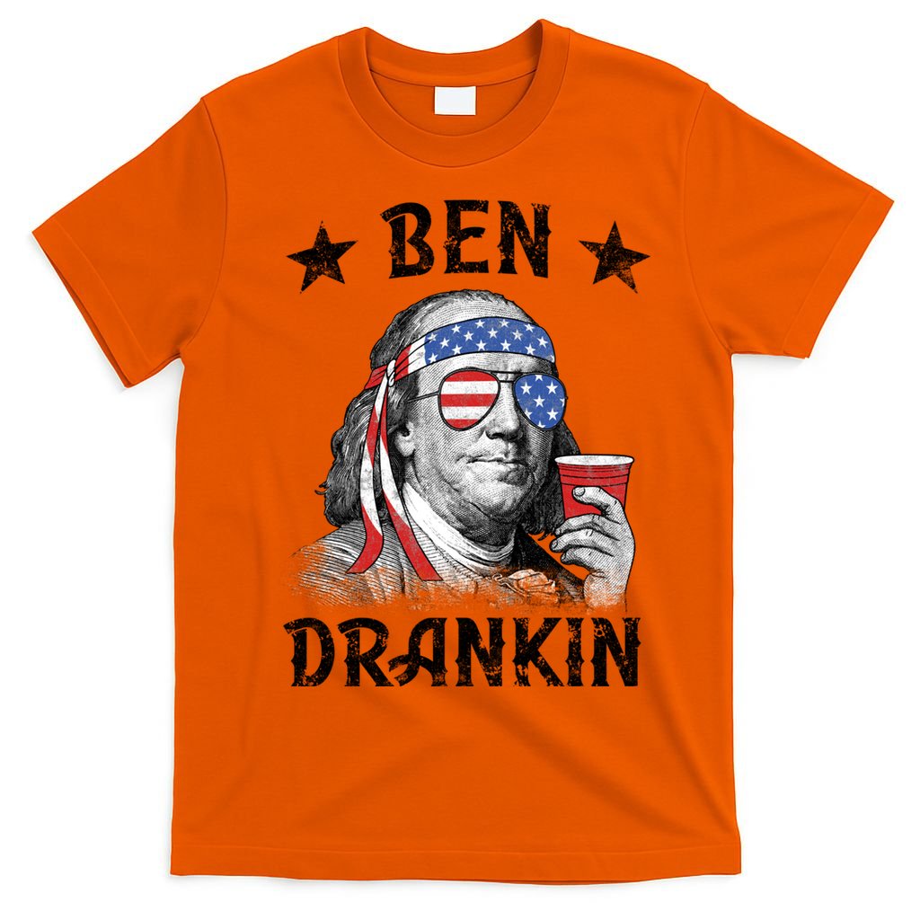 Ben Drankin Funny 4th Of July T-Shirt