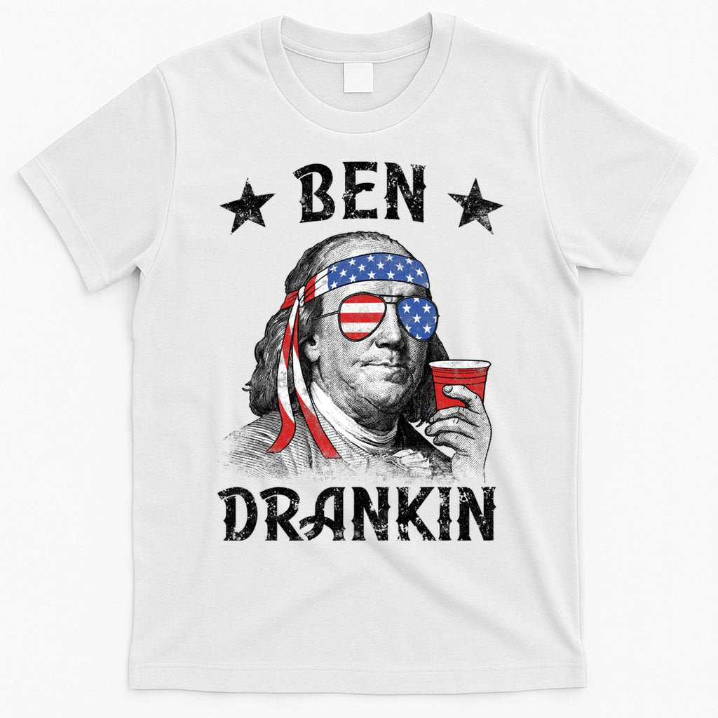 Ben Drankin Funny 4th Of July T-Shirt