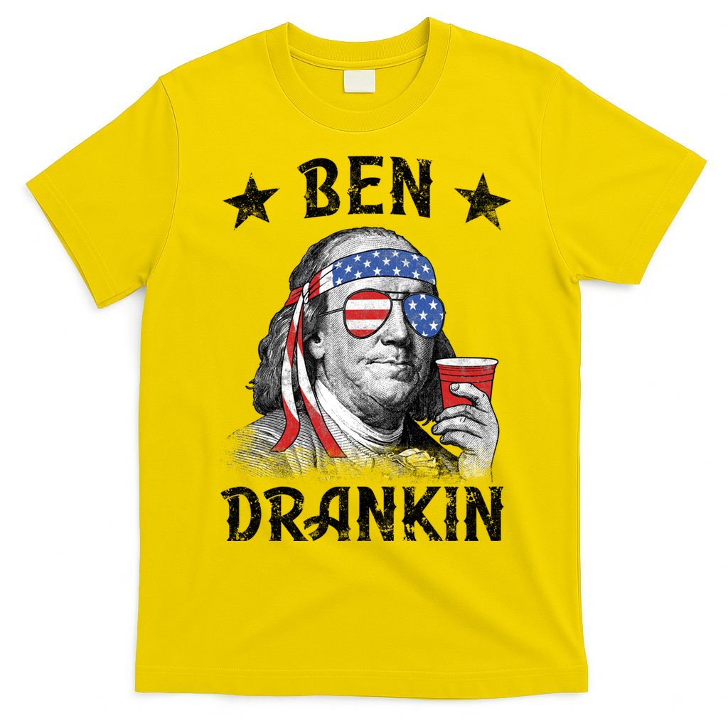 Ben Drankin Funny 4th Of July T-Shirt