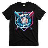 Baseball Drip For Ice Cream Drip Baseball T-Shirt
