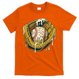 Baseball Drip For Ice Cream Drip Respect The Drip T-Shirt