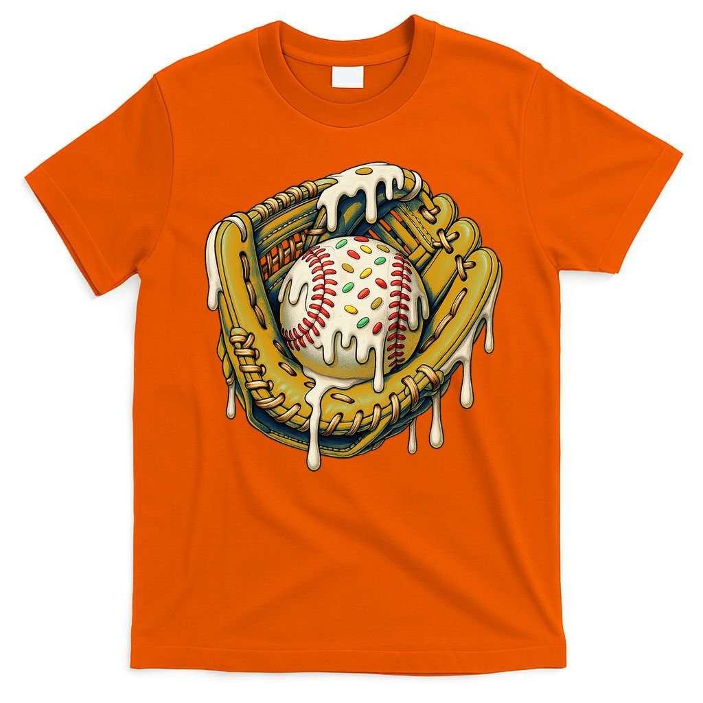 Baseball Drip For Ice Cream Drip Respect The Drip T-Shirt