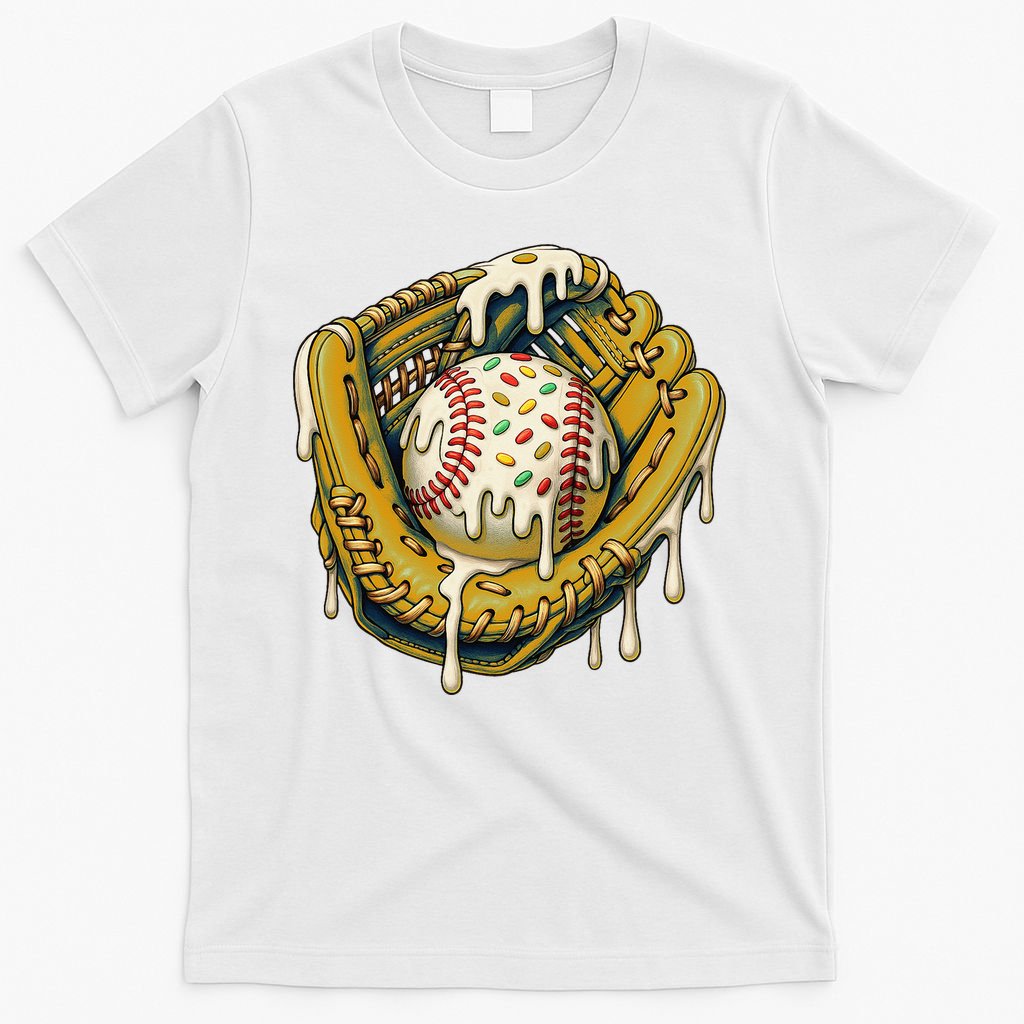 Baseball Drip For Ice Cream Drip Respect The Drip T-Shirt