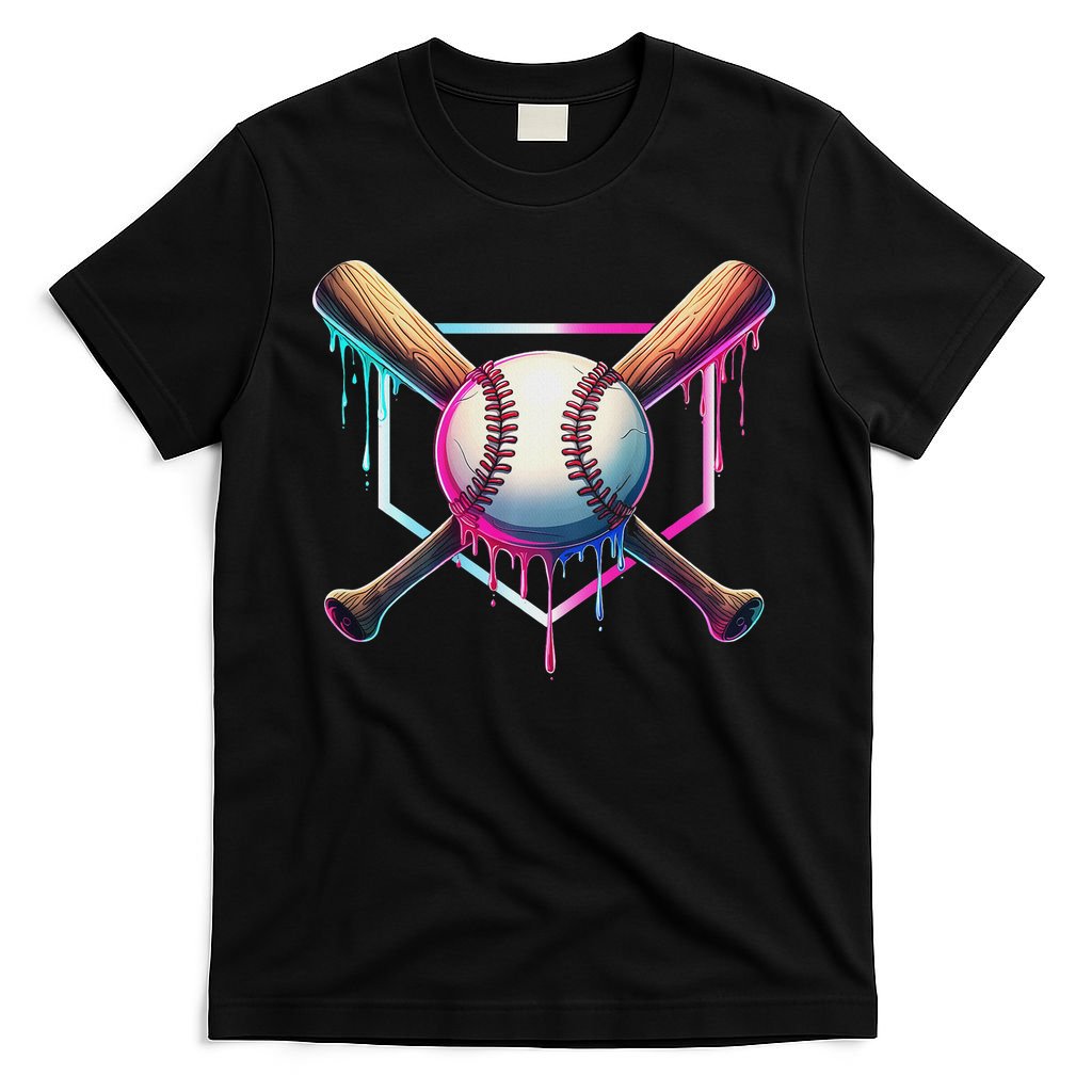 Baseball Drip For Ice Cream Respect The Drip T-Shirt