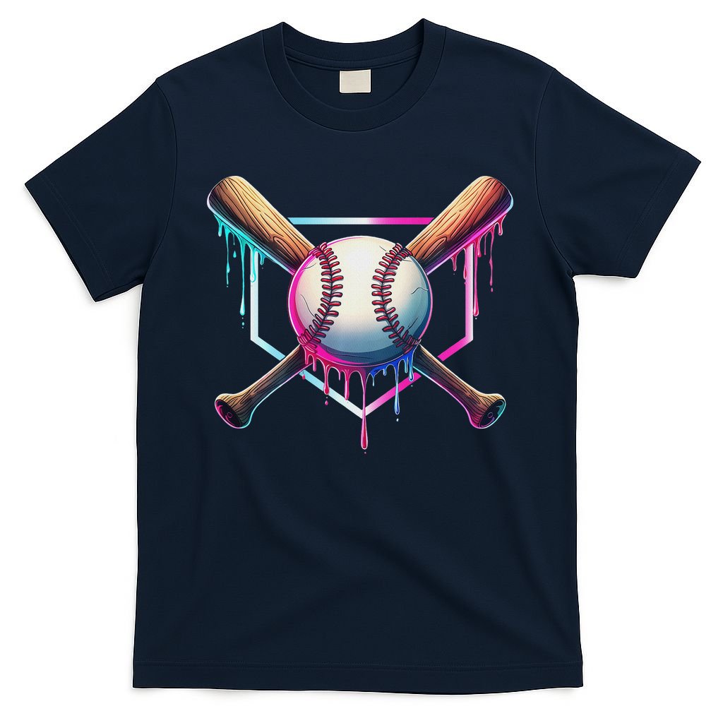 Baseball Drip For Ice Cream Respect The Drip T-Shirt
