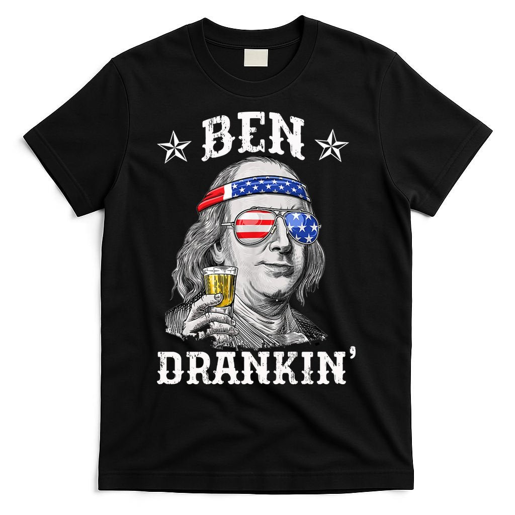 Ben Drankin Funny 4th Of July T-Shirt