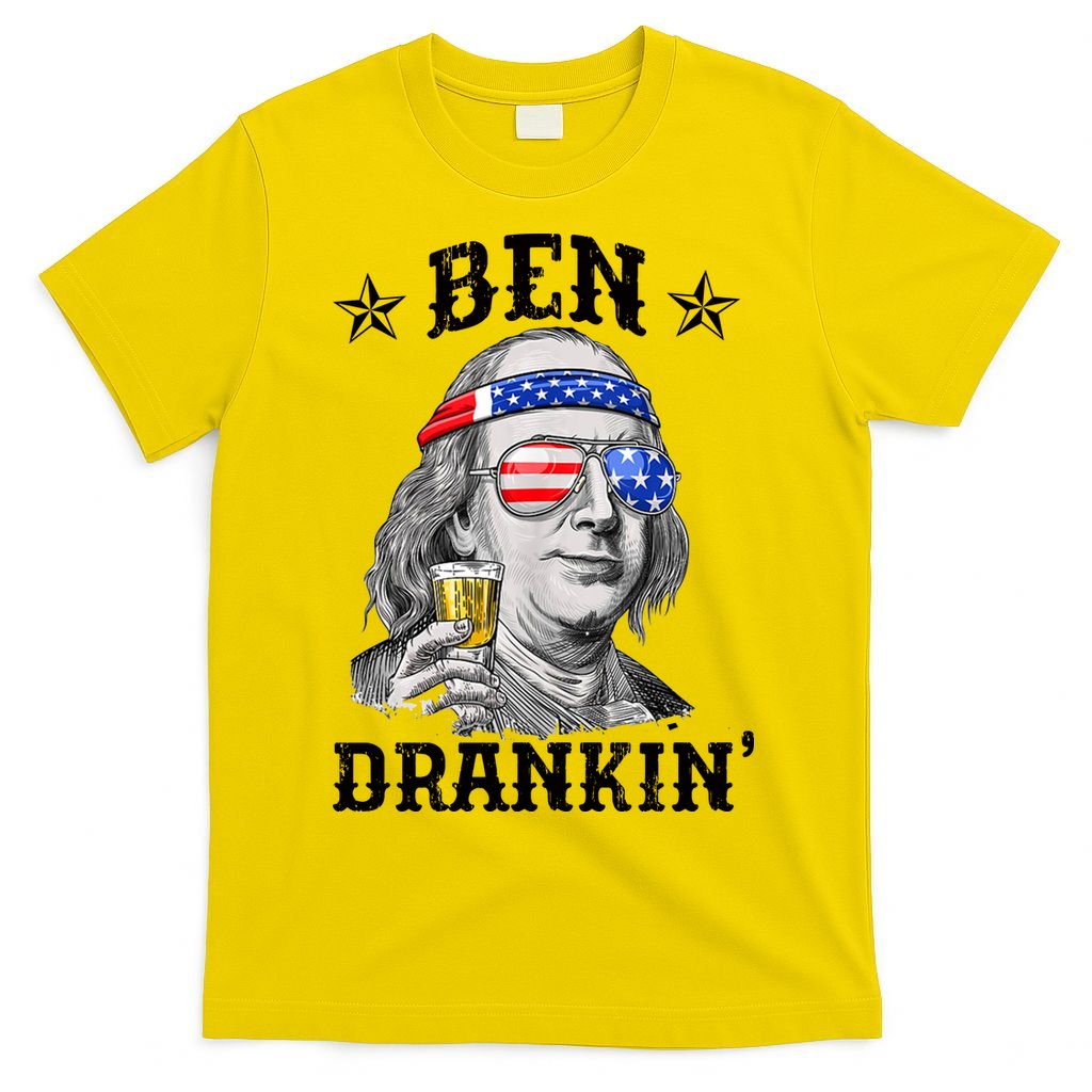 Ben Drankin Funny 4th Of July T-Shirt