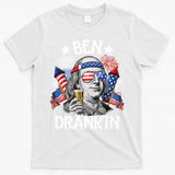 Ben Drankin Funny 4th Of July Shirts Fireworks Patriotic T-Shirt