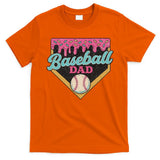Baseball Dad Ice Cream Drip T-Shirt