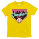 Baseball Dad Ice Cream Drip T-Shirt