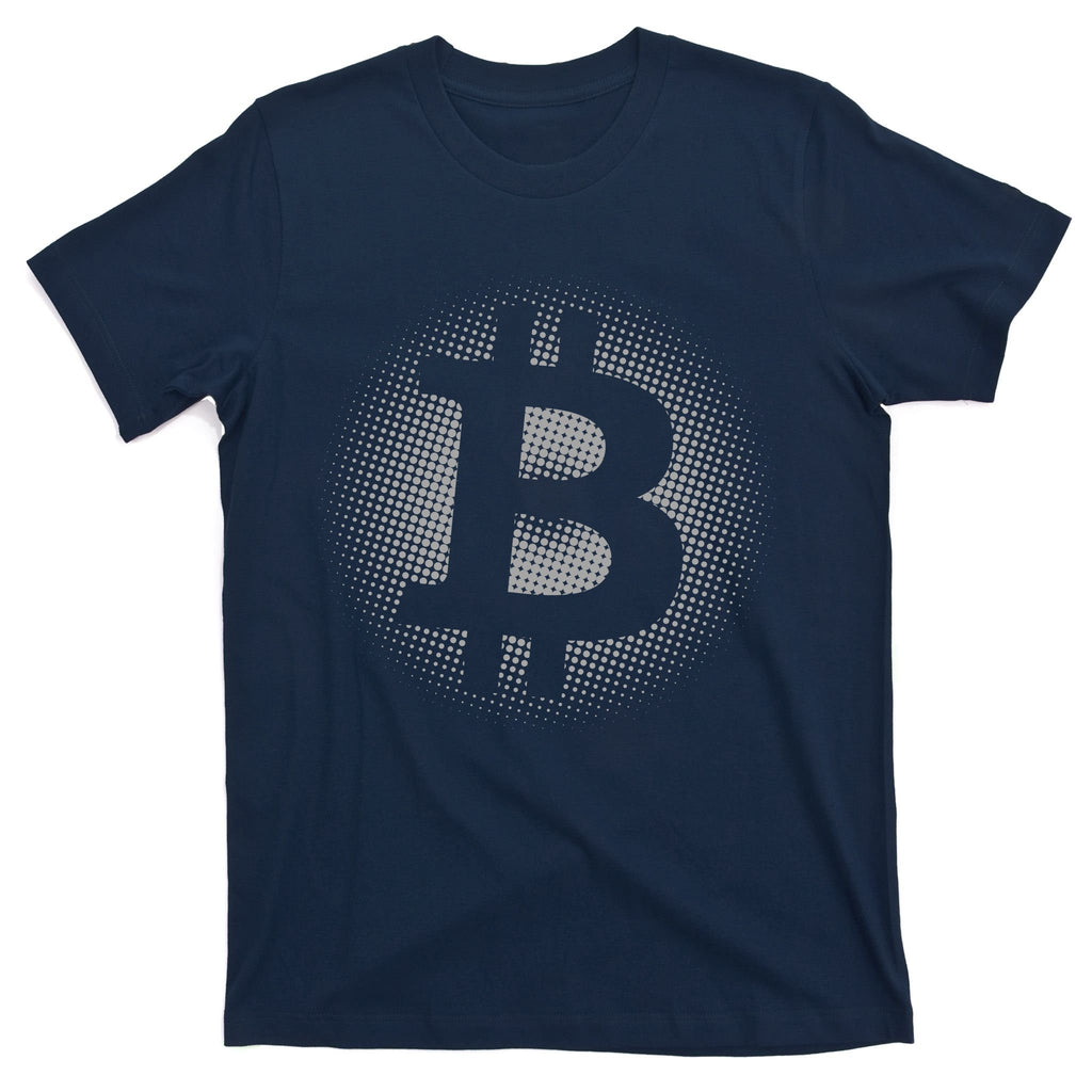 Bitcoin Dot Pattern T-Shirt