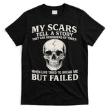 Boomer Est 1959 My Scars Tell A Story They Are Reminders T-Shirt