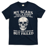 Boomer Est 1959 My Scars Tell A Story They Are Reminders T-Shirt
