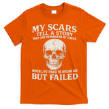 Boomer Est 1959 My Scars Tell A Story They Are Reminders T-Shirt