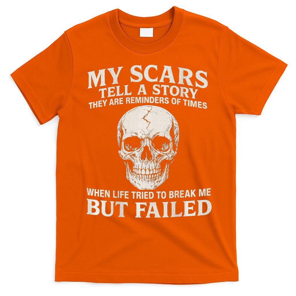 Boomer Est 1959 My Scars Tell A Story They Are Reminders T-Shirt