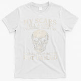 Boomer Est 1959 My Scars Tell A Story They Are Reminders T-Shirt