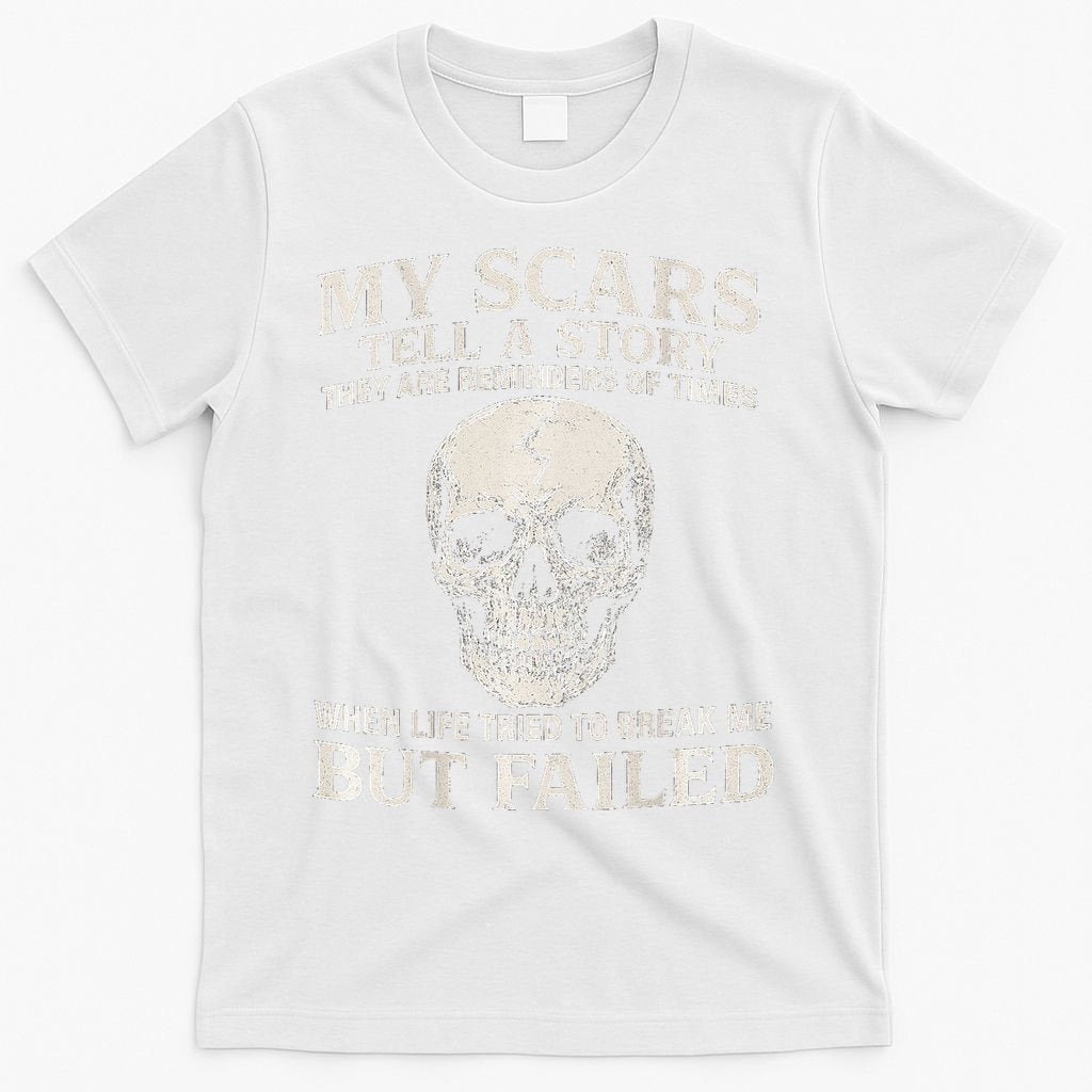 Boomer Est 1959 My Scars Tell A Story They Are Reminders T-Shirt