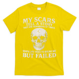 Boomer Est 1959 My Scars Tell A Story They Are Reminders T-Shirt