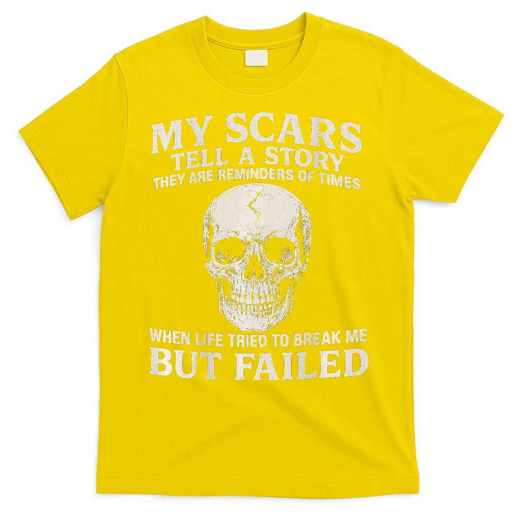 Boomer Est 1959 My Scars Tell A Story They Are Reminders T-Shirt