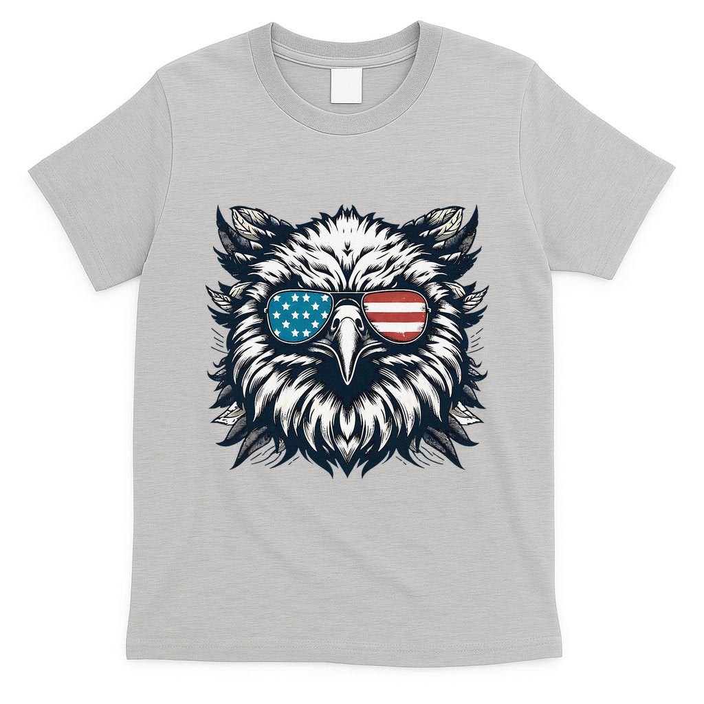 Bald Eagle American Usa 4th Of July Patriotic Funny Eagle T-Shirt