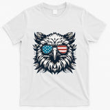 Bald Eagle American Usa 4th Of July Patriotic Funny Eagle T-Shirt