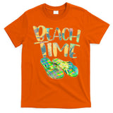 Beach Time Flip Flops Summer Fun T-Shirt