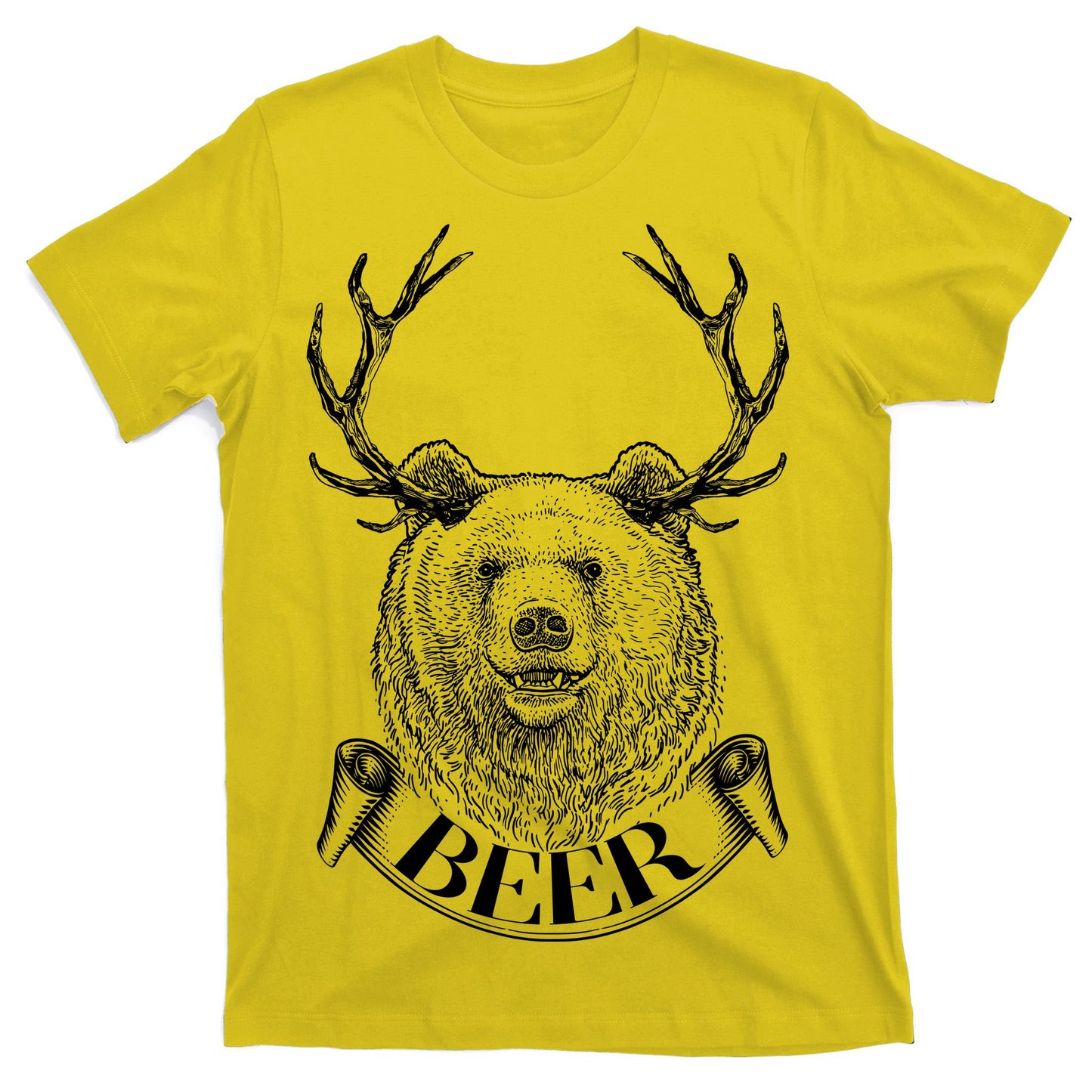 Bear Plus Deer Equals BEER  T-Shirt