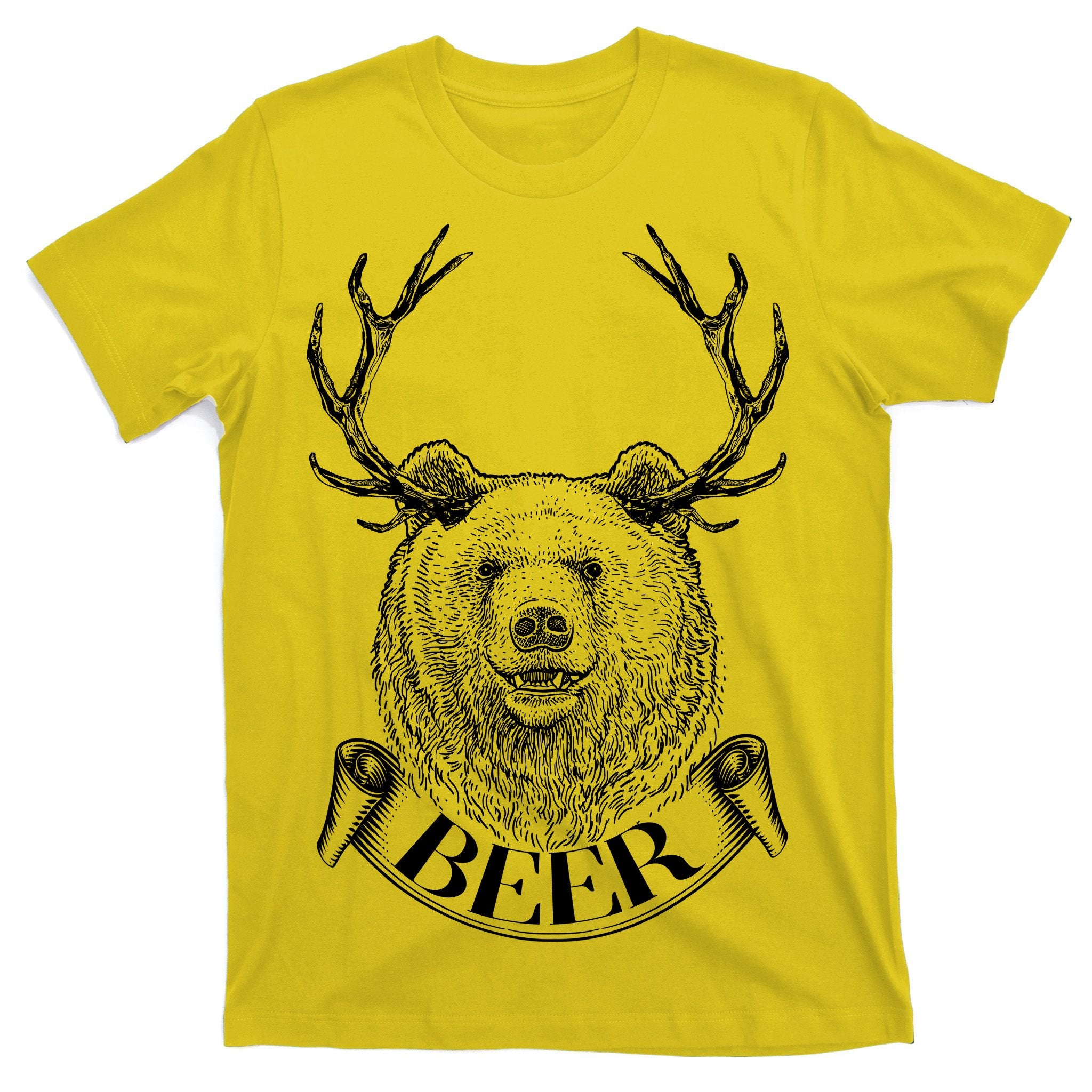 Bear Plus Deer Equals BEER  T-Shirt