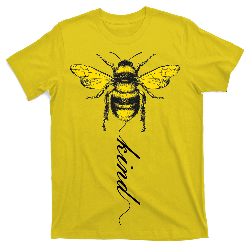 Bee Kind Bumblebee Script T-Shirt