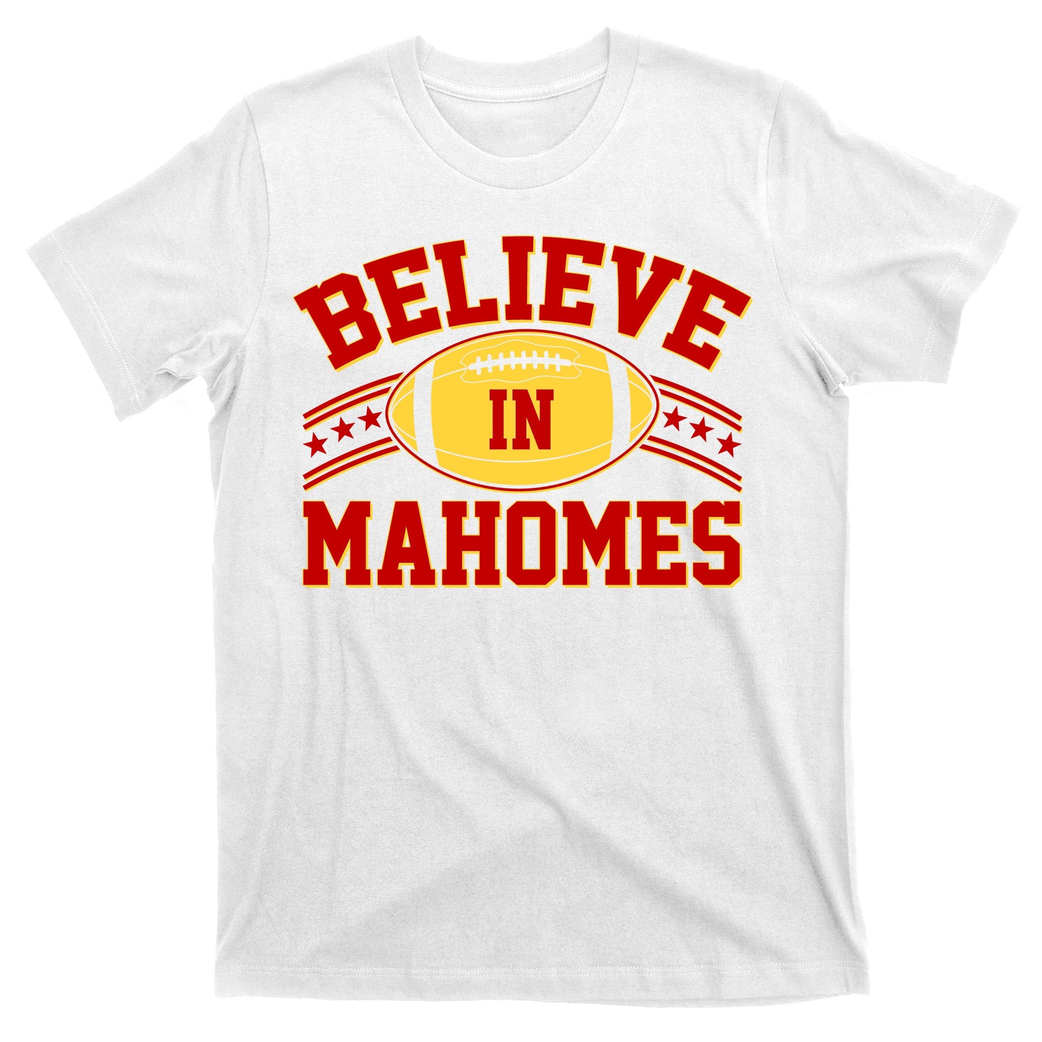 Believe In Mahomes KC Football Kansas City Fan T-Shirt