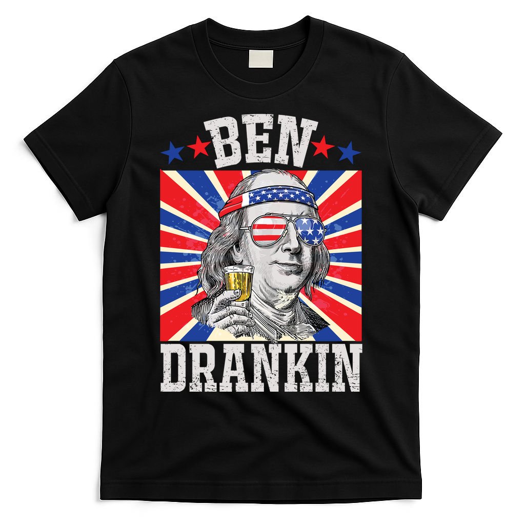 Ben Drankin 4th Of July Patriotic America T-Shirt