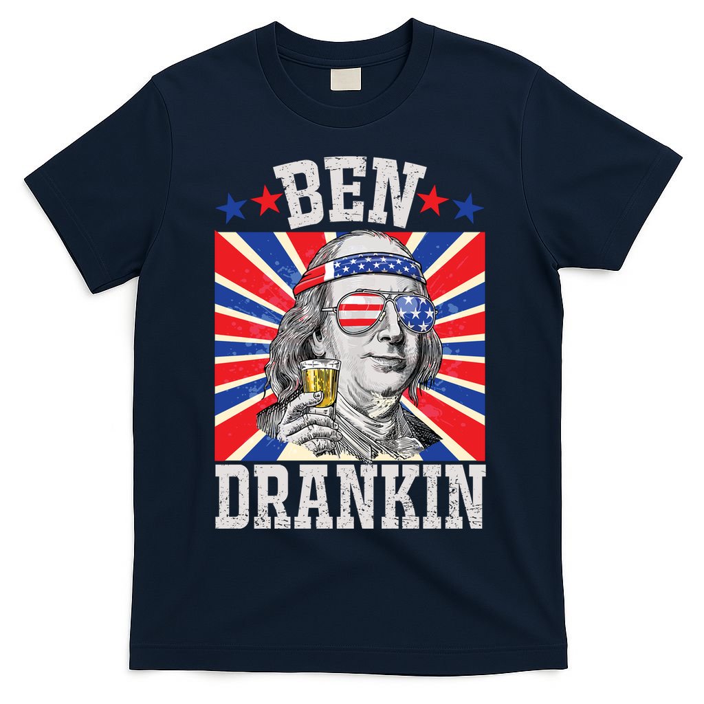 Ben Drankin 4th Of July Patriotic America T-Shirt